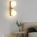 Cirra Travertine Wall Sconce — Sculptural Stone Ambient Lighting