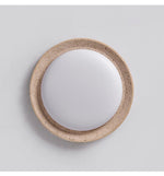 Terralux Travertine LED Flush Mount Ceiling Light for Modern Interiors
