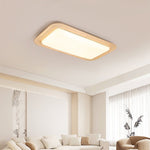 Sandveil Travertine Ceiling Light — Modern Flush Mount LED Lamp