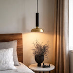Aurelia Nordic Pendant Light – Minimalist Gold Ceiling Lamp for Modern Interiors