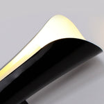 Nordic Minimalist LED Up Down Wall Sconce in Black, White, or Gold