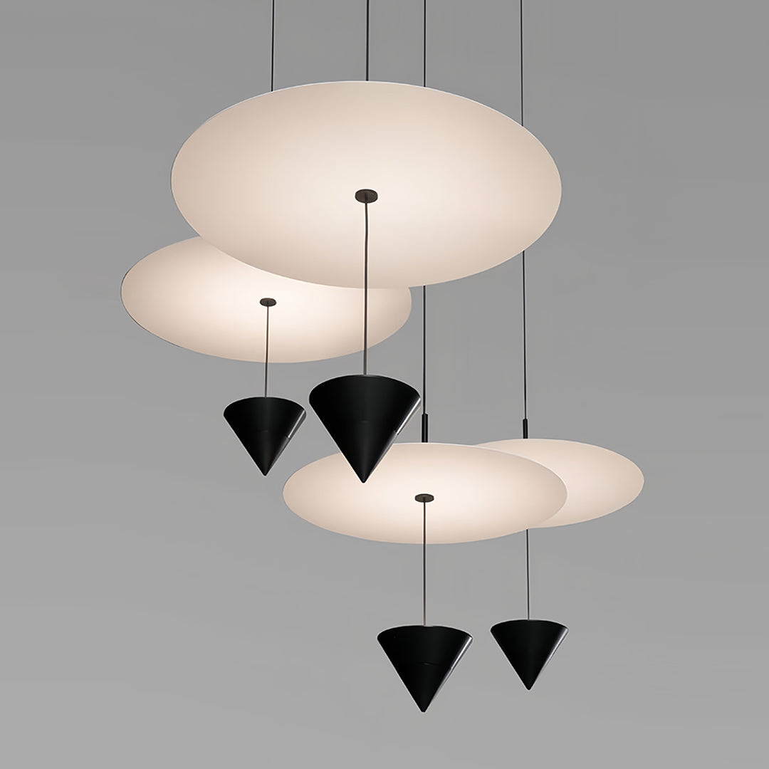 Nordic Minimalist Linear LED Pendant Light for Modern Interiors