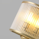 Aurelia Brass & Glass Wall Sconce – Modern Minimalist Lighting