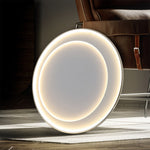Lumina Round LED Flush Mount Ceiling Light in Matte White