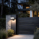 Industrial Outdoor Wall Sconce with Adjustable Head, IP65 Waterproof Aluminum LED Light