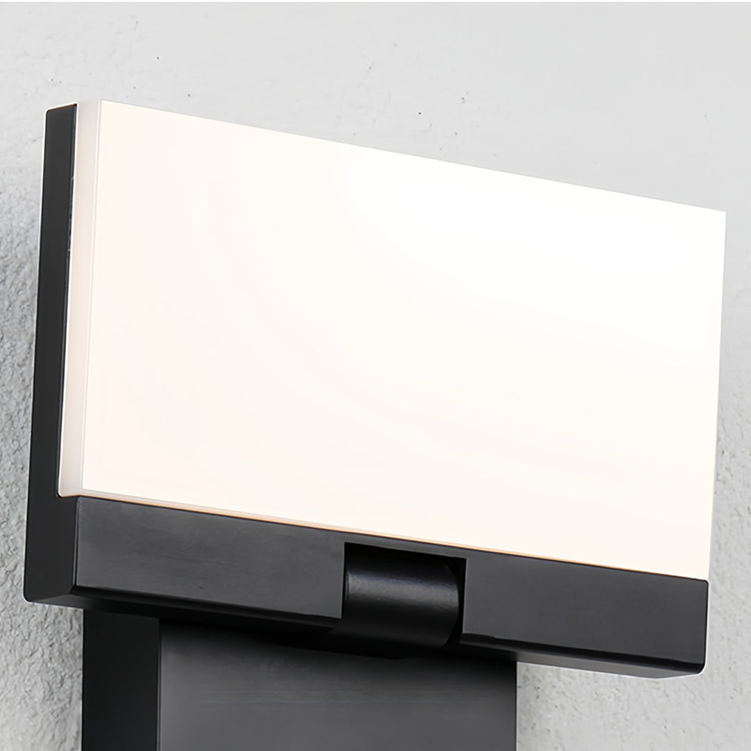 Industrial Outdoor Wall Sconce with Adjustable Head, IP65 Waterproof Aluminum LED Light