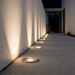Inground Well Light 6-Pack | Anti-Glare Recessed Step Light in Stainless Steel