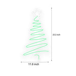 Luminous Christmas Tree LED Neon Sign – Modern Acrylic Wall Art