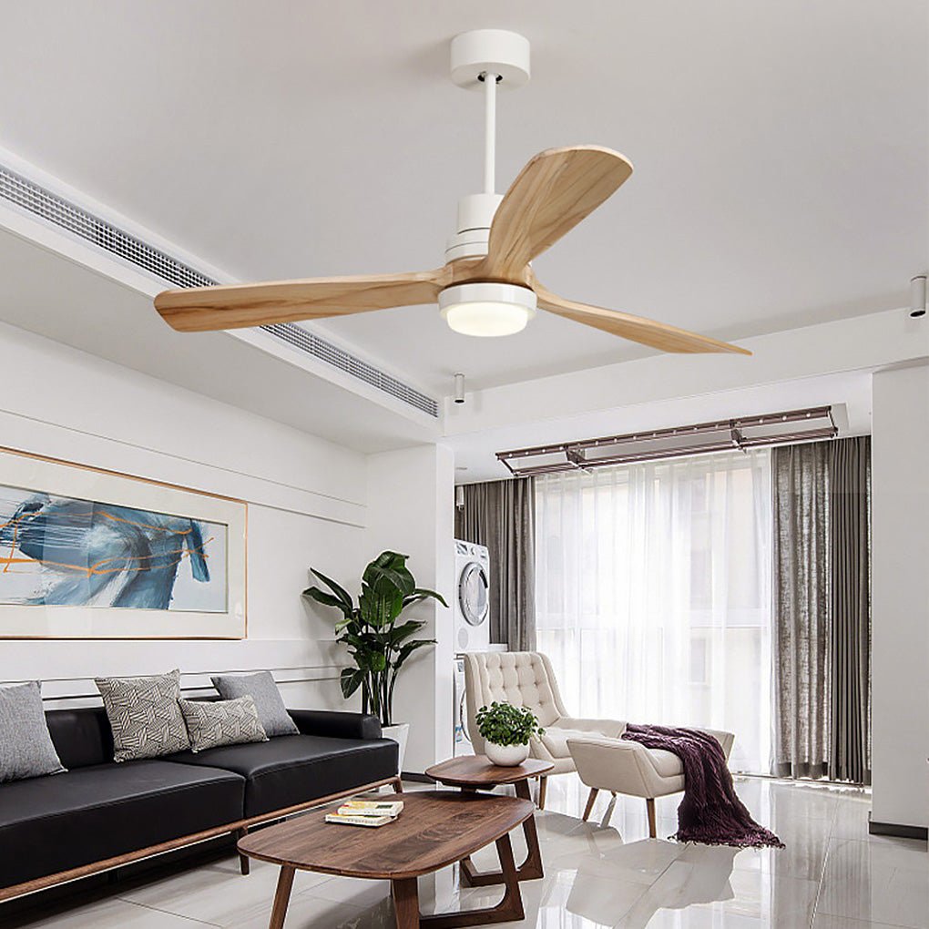 Intelligent Frequency Conversion Dimming Led Ceiling Fan Lamp With Remote Control