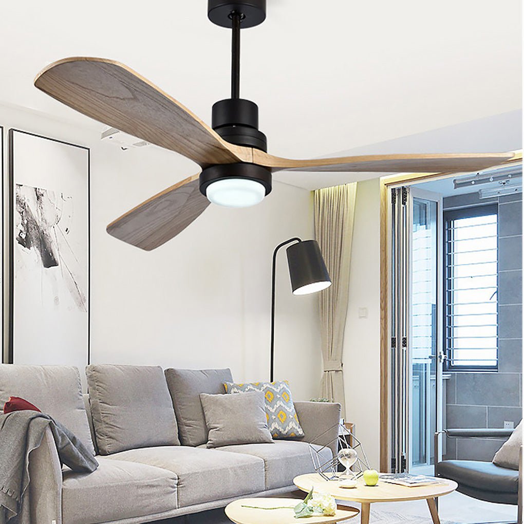 Intelligent Frequency Conversion Dimming Led Ceiling Fan Lamp With Remote Control