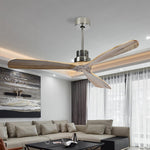 Intelligent Frequency Conversion Dimming Led Ceiling Fan Lamp With Remote Control