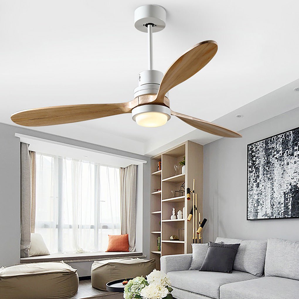 Intelligent Frequency Conversion Dimming Led Ceiling Fan Lamp With Remote Control
