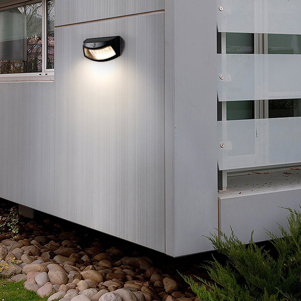 Intelligent Light Control Human Motion Sensor Solar Outdoor Led Wall Light