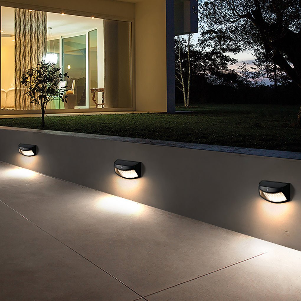 Intelligent Light Control Human Motion Sensor Solar Outdoor Led Wall Light