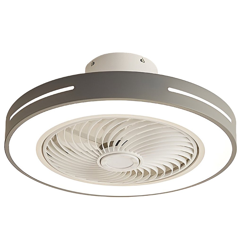 Inverter Bladeless Ceiling Fans Light Intelligent Ceiling Fan Lamp With Remote Control Wind Guiding