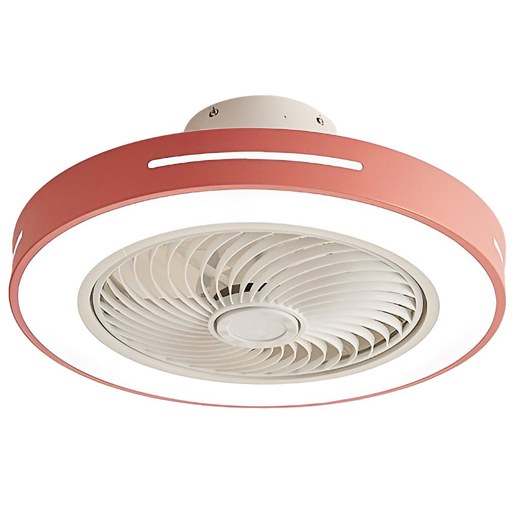 Inverter Bladeless Ceiling Fans Light Intelligent Ceiling Fan Lamp With Remote Control Wind Guiding