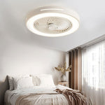 Inverter Bladeless Ceiling Fans Light Intelligent Ceiling Fan Lamp With Remote Control Wind Guiding