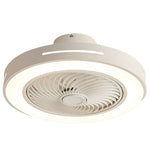 Inverter Bladeless Ceiling Fans Light Intelligent Ceiling Fan Lamp With Remote Control Wind Guiding