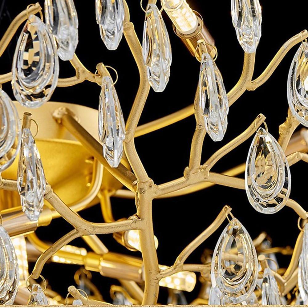 Firefly Sputnik Chandelier Modern Led Flush Mount Ceiling Light