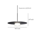 Nordic Minimalist Iron Pendant Light for Kitchen Island and Dining Areas