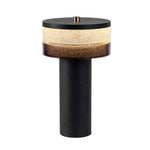 Nordic Cylinder Table Lamp with Stepless Dimming, Rechargeable LED