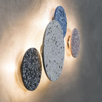 Lunar Terrazzo LED Outdoor Wall Sconce | Waterproof Minimalist Porch Light