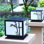 Solar Powered Outdoor Post Lights Led Landscape Lighting Hwd00052