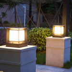 Led Solar Powered Outdoor Landscape Lights Post Lights Lawn Lights