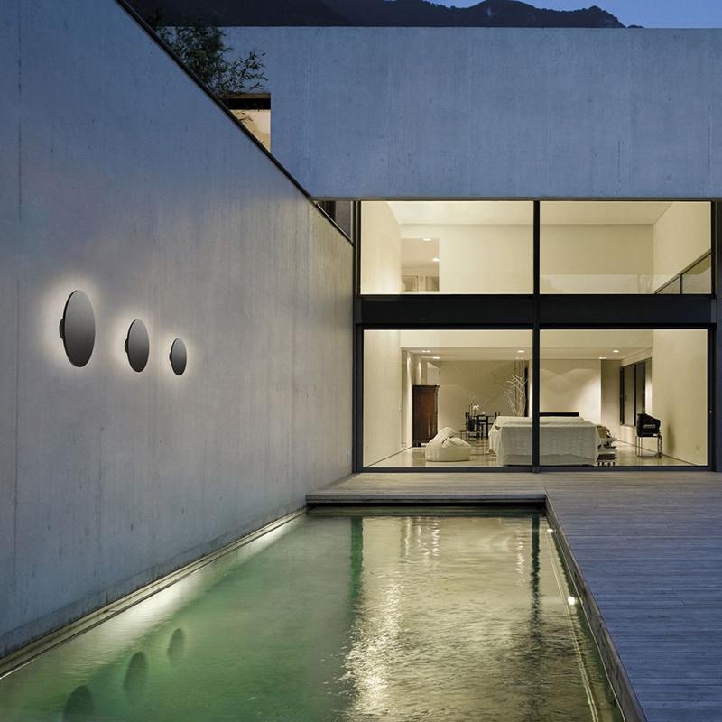 Modern Waterproof Led Outdoor Wall Lights In Flat And Square Designs