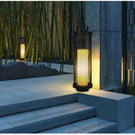 Modern Black Round Outdoor Lantern Lights Outdoor Led Lighting Hwd00021
