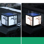 Solar Powered Outdoor Post Lights Led Landscape Lighting Hwd00052