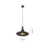 Wabi-Sabi Japanese Pendant Light with Adjustable Chain