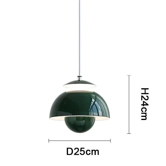 Nordic Retro Bud Pendant Light