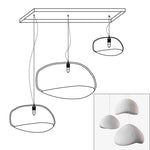 Zenra Organic Wabi-Sabi Chandelier – Designer HDPE Pendant Light