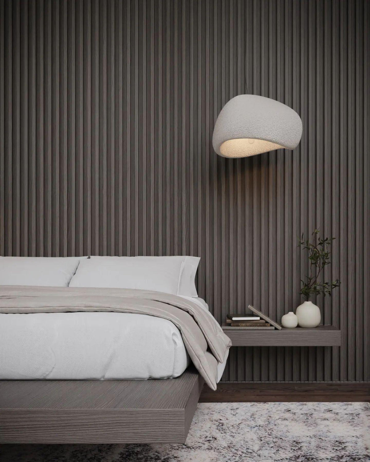Nubia Cloud Sculptural LED Pendant Light, Modern Designer Ceiling Lamp