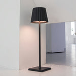 Lumina Cordless Touch Table Lamp in Matte Aluminum