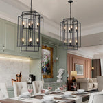 Industrial Vintage Iron Pendant Light with Adjustable Chain