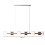 Modern Cloud Stone Kitchen Island Chandelier with Gold Aluminum Frame