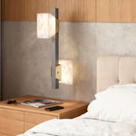 Modern Cloud Stone Kitchen Island Chandelier with Gold Aluminum Frame
