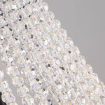 Empire Wagon Wheel Chandelier 8 10 12 Candle Lights 20 Adjustable Chain Crystal Accents