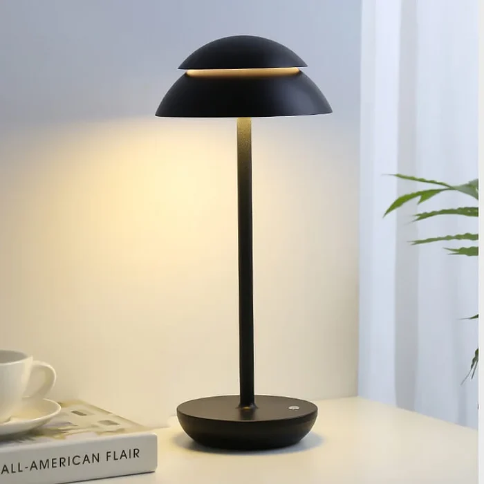 Creative Double Layer Dome Table Lamp