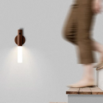 Wooden Usb Rechargeable Wall Light