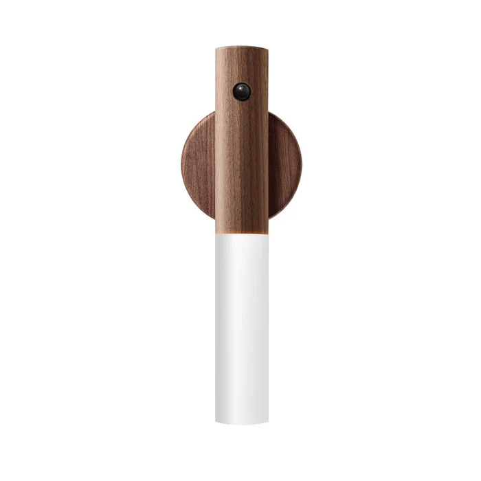 Wooden Usb Rechargeable Wall Light