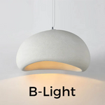 Japanese Wabi Sabi Style Bird Nest Shape Pendant Light