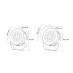 Architectural LED Landscape Spotlight, 3000K Warm White, IP65 Outdoor