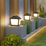 Sculptural Deck Post Cap Lights for Modern Outdoor Spaces