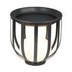 Industrial Solar Outdoor Led Floor Lantern Lamp With Tray