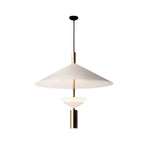 Laos Modern LED Pendant Light with Spotlight in Iron