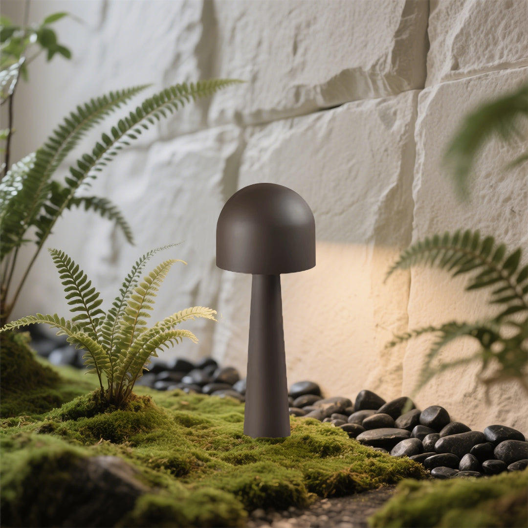 Modern Mushroom Landscape Garden Lights – Weatherproof Outdoor Bollard Lighting