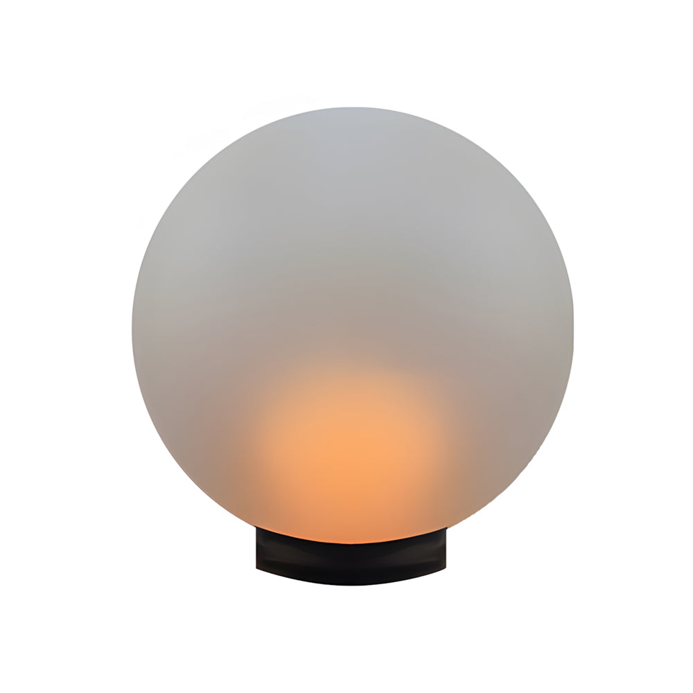 Lunar Acrylic LED Landscape Light – Modern Outdoor Garden Sphere